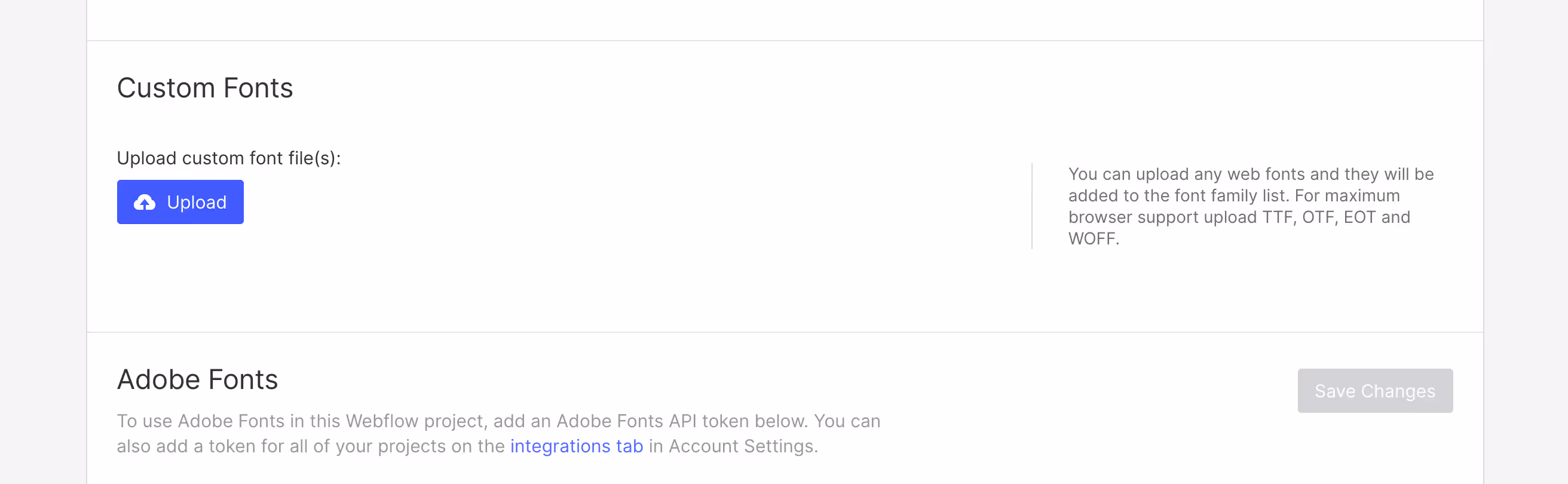 Custom Typography - Salon X Webflow Template